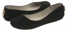 Black Suede French Sole Sloop for Women (Size 8.5)