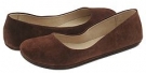 Chocolate Suede French Sole Sloop for Women (Size 7.5)