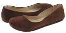 Chocolate Suede French Sole Sloop for Women (Size 6)