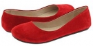 Red Suede French Sole Sloop for Women (Size 9)