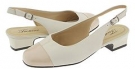 Bone/Taupe Leather Trotters Dea for Women (Size 9.5)