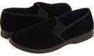 Black Microfiber Foamtreads Regal for Men (Size 12)