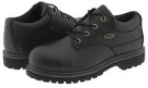Black Leather Lugz Drifter Lo Steel Toe for Men (Size 8)