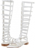 White Nappa Stuart Weitzman Gladiator for Women (Size 7.5)