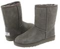 Grey UGG Classic Short for Women (Size 5)