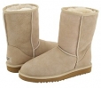 Sand UGG Classic Short for Women (Size 11)