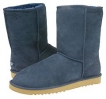 Navy UGG Classic Short for Women (Size 10)
