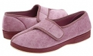 Dusty Rose Velour Foamtreads Jewel for Women (Size 9)