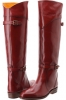 Red Smooth Polished Veg Frye Dorado Riding for Women (Size 6.5)