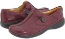 Burgundy Clarks England Un.loop for Women (Size 9.5)