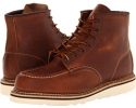 Copper Rough & Tough Red Wing Heritage 6 Moc Toe for Men (Size 7.5)