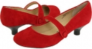 Red Suede Leather Gabriella Rocha Ginger for Women (Size 7)