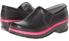 Black/Pink Klogs Naples for Women (Size 6.5)