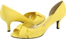 Canary Yellow Satin Nina Culver for Women (Size 8)