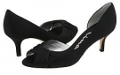 Black Luster Satin Nina Culver for Women (Size 8)