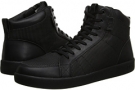 Black Leather Nylon Canvas Clae Russell for Men (Size 7)