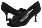 Black Satin Stuart Weitzman Bridal & Evening Collection Gigiritz for Women (Size 9)