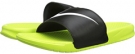 Volt/Black/White Nike Benassi Swoosh for Men (Size 13)