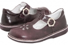 Eggplant Burnished Leather Kid Express Molly for Kids (Size 8)