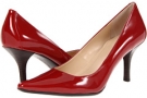 Red Two Tone Patent Calvin Klein Dolly for Women (Size 8)