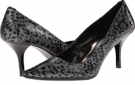 Grey/Black Leopard Patent Calvin Klein Dolly for Women (Size 8.5)
