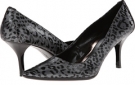 Grey/Black Leopard Patent Calvin Klein Dolly for Women (Size 13)