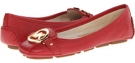 Red Saffiano MICHAEL Michael Kors Fulton Moc for Women (Size 8)