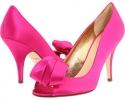 Hot Pink Satin Kate Spade New York Clarice for Women (Size 5.5)