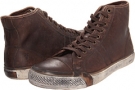 Dark Brown Stone Antiqued Frye Greene Tall Lace for Men (Size 10.5)