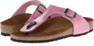 Cashmere Rose Patent Birkenstock Kids Gizeh for Kids (Size 13)