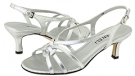 Silver Metallic Nappa Vaneli Modesta for Women (Size 5)