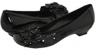 Black Smack Metallic Patent Vaneli Genie for Women (Size 7)