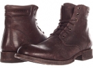 Dark Brown Stone Antiqued Frye Fulton Lace Up for Men (Size 12)