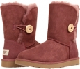Plum Wine UGG Bailey Button for Women (Size 6)