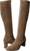 Praline Suede Stuart Weitzman Chicboot for Women (Size 12)