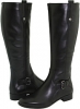 Black Leather La Canadienne Stefanie for Women (Size 9.5)