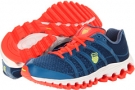 Neon Blaze/Moroccan Blue Line Fade K-Swiss Tubes Run 100 for Men (Size 12)