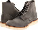Gray Rough & Tough Red Wing Heritage Classic Work 6 Round Toe for Men (Size 8.5)