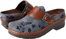 Denim Tapestry Klogs Austin for Women (Size 9.5)