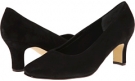 Black Suede Fitzwell Vincent Pump for Women (Size 9)