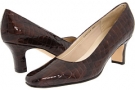 Brown Croco Fitzwell Vincent Pump for Women (Size 4.5)