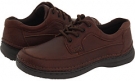 Brown Tumbled Leather Nunn Bush Victor for Men (Size 10)