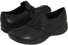 Black Leather Clarks England Wave.Run for Women (Size 9)