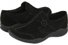 Black Nubuck Clarks England Wave.Run for Women (Size 5.5)