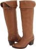 Taupe Soft Pebbled Full Grain Frye Jane Tall Cuff for Women (Size 6)