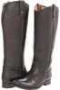 Dark Brown Brush Off Frye Melissa Button for Women (Size 11)