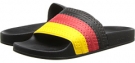 Black/Collegiate Red/Sunshine adidas Originals adilette for Men (Size 4)