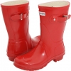 Pillar Box Red Hunter Original Short Gloss for Women (Size 9)