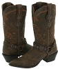 Saddle Brown W/Tan & Brown Durango Crush Cowgirl Boot for Women (Size 7)