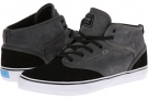 Charcoal/Black Globe Motley Mid for Men (Size 15)